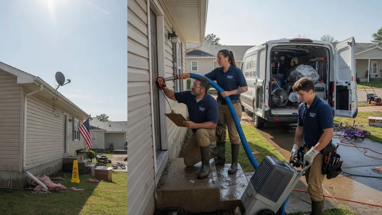 Ceiling Water Damage Restoration in Conesville, IA near me